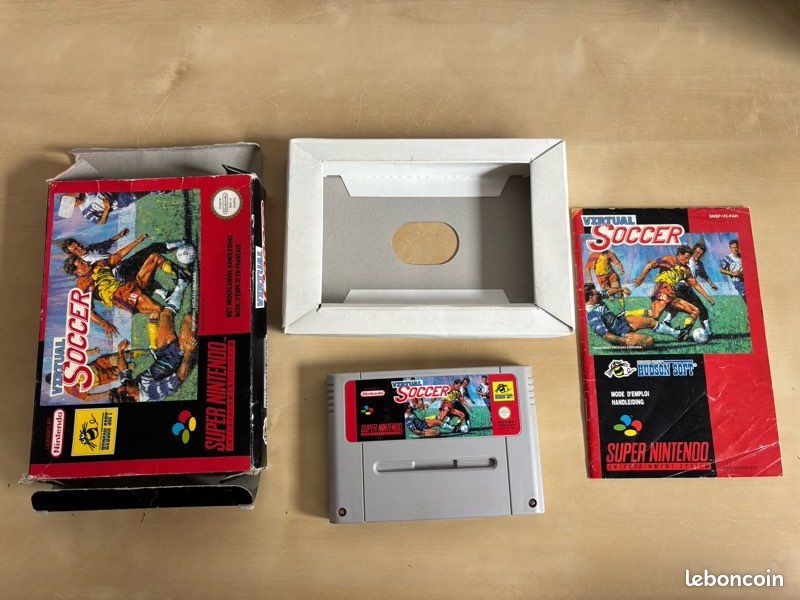 Jeu Super Nintendo Virtual Soccer (image 5)