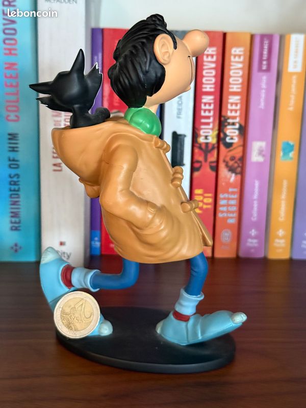 Statuette Gaston Lagaffe Bouf ! J'ai une idée ! Plastoy Collectoys Bulles 00319