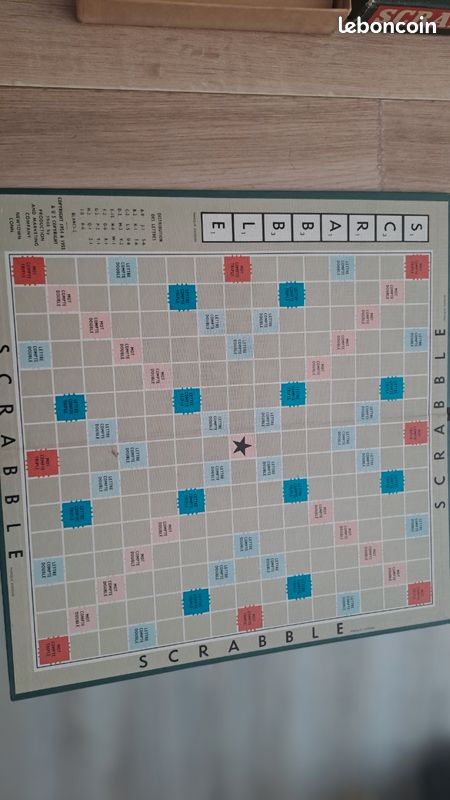Jeu de scrabble en bois (image 3)