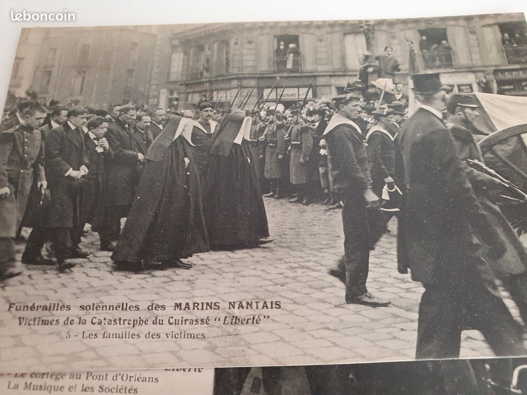Postales - Catastrophe du Liberté