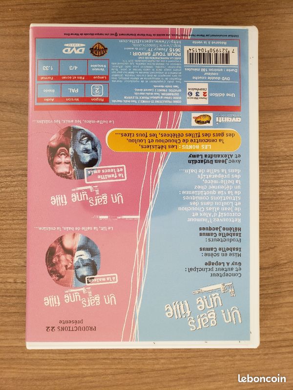 DVD Un gars Une fille (image 2)