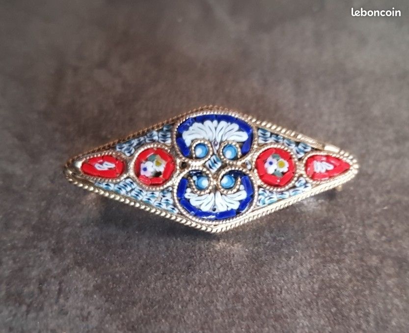 Broche dorado vintage para mujer, broche antiguo femenino, que
