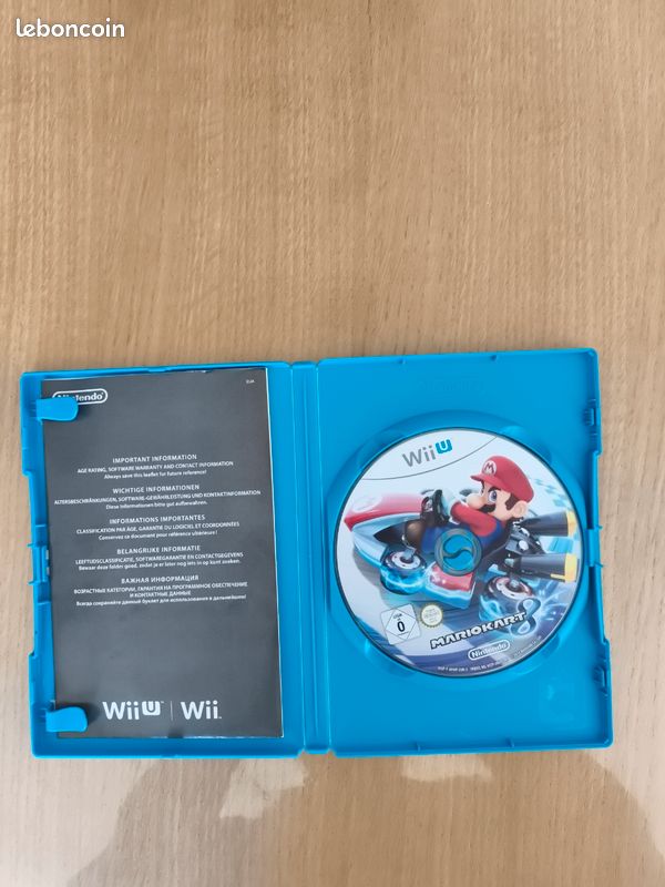 Jeu Wii U mariokart 8 (image 2)