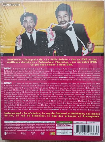 Coffret 2 DVD "La folle soire du Palmashow 2" - DVD - Films