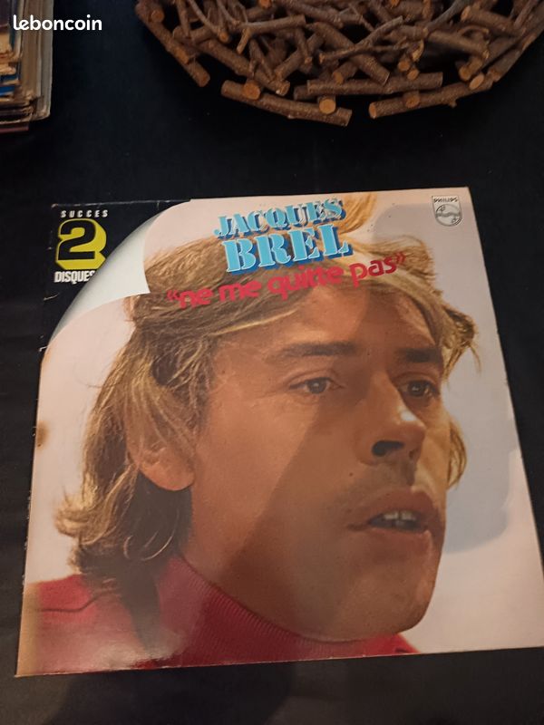 Vinyl 33 tours Jacques Brel ne me quitte pas (image 1)