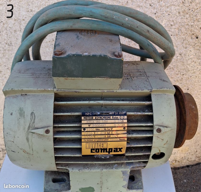 7 Moteurs électrique triphasé 220 V – 380 V (image 3)