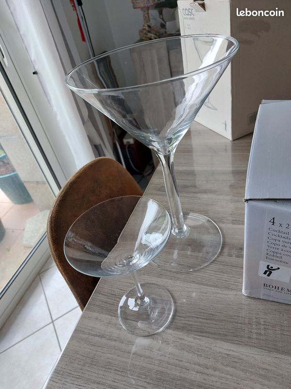 Service en cristal 4 verres + une coupe cristal (image 4)
