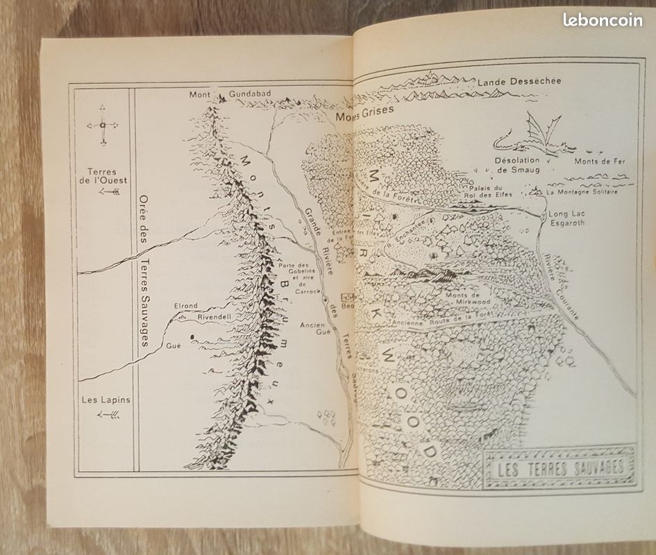 BooK - Bilbo le hobbit - Tolkien - Le Livre de Poche 1996 (image 5)