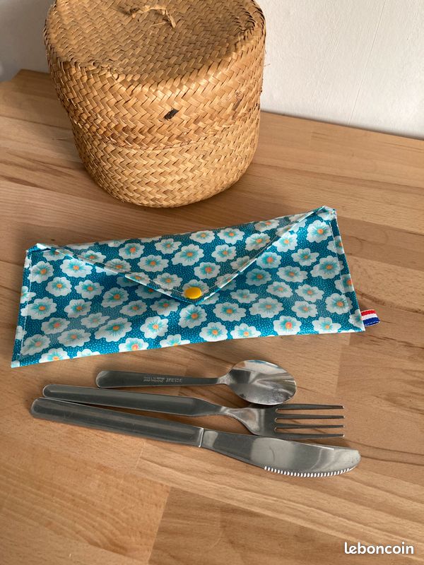 Tuto Range Tuto Couture Tuto Pochette Couverts En Tissu Pochette