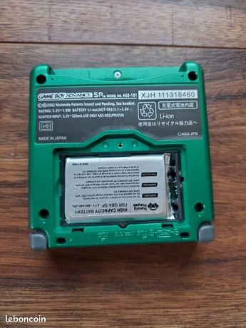 Nintendo - Gameboy Advance SP - - Pokémon RAYQUAZA Limited Edition New Shell Video Game Console Games