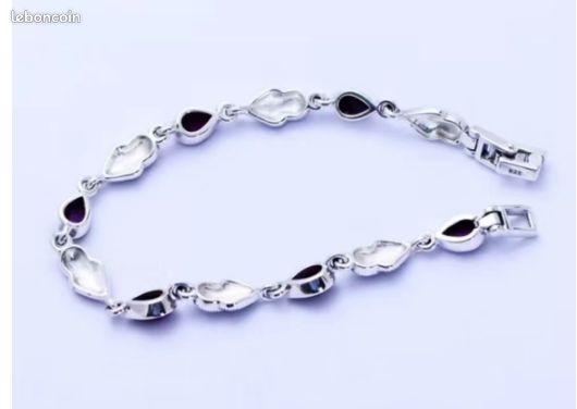 Bracelet en argent 925 avec Marcasite (image 2)