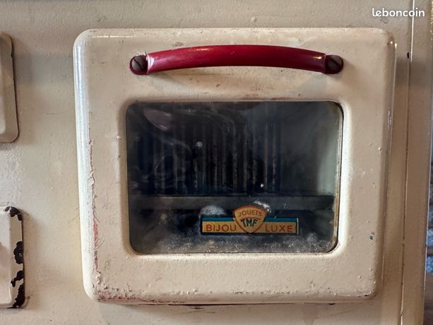 Cuisinière Jouet Ancienne TMF Bijou-Luxe Des Années 50 - Éclairage - France
