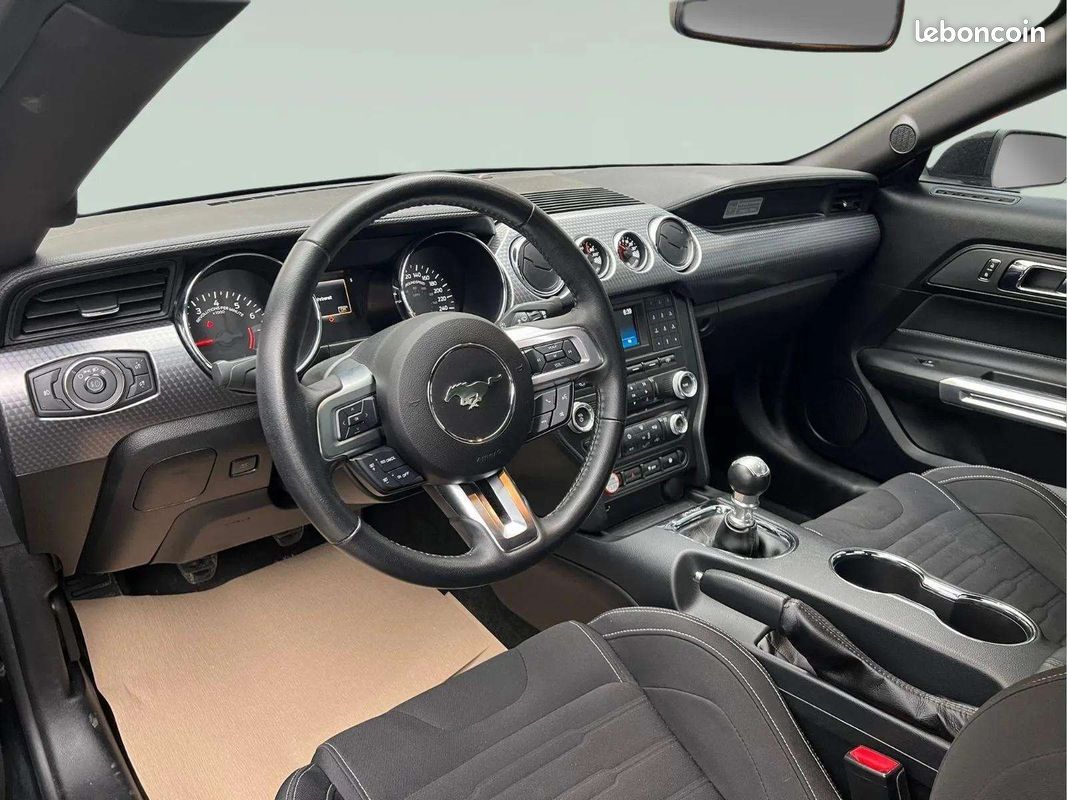 FORD Mustang Coupé * 2.3 EcoBoost * 290 ch * BVM * Caméra * Faible Kilométrage (image 9)