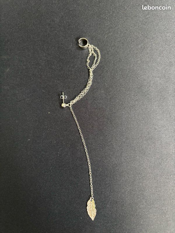 Boucle d’oreille solitaire (image 2)
