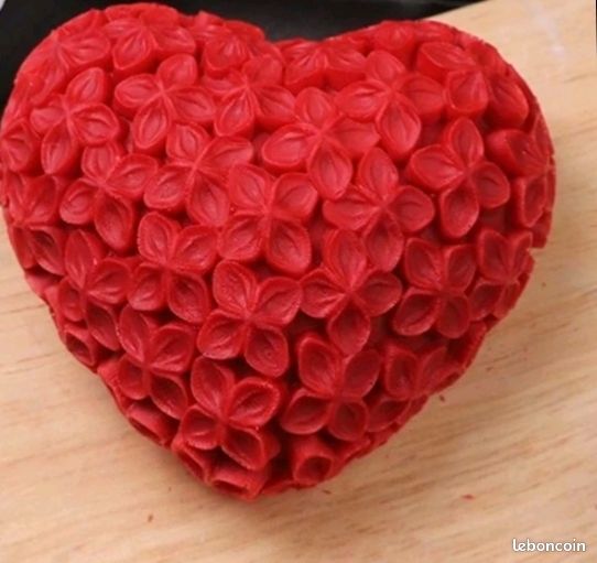 Mini Moule à Savon En Forme De Diamant Coeur