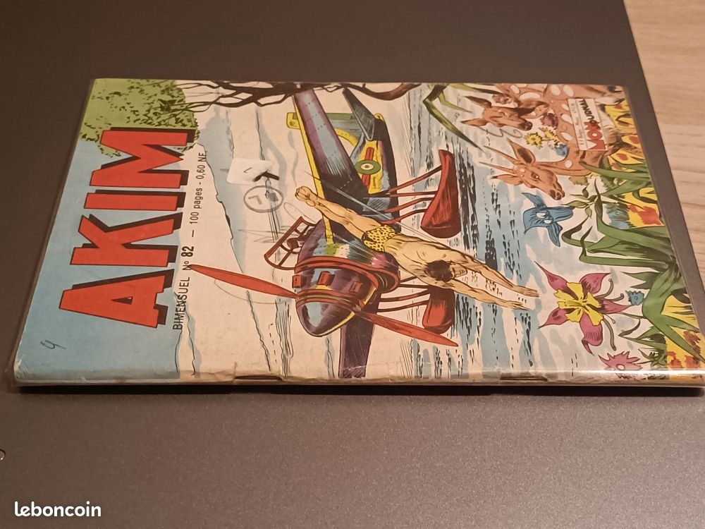 BD lot de 10 "AKIM" du N°80 au 89 en BE (image 2)