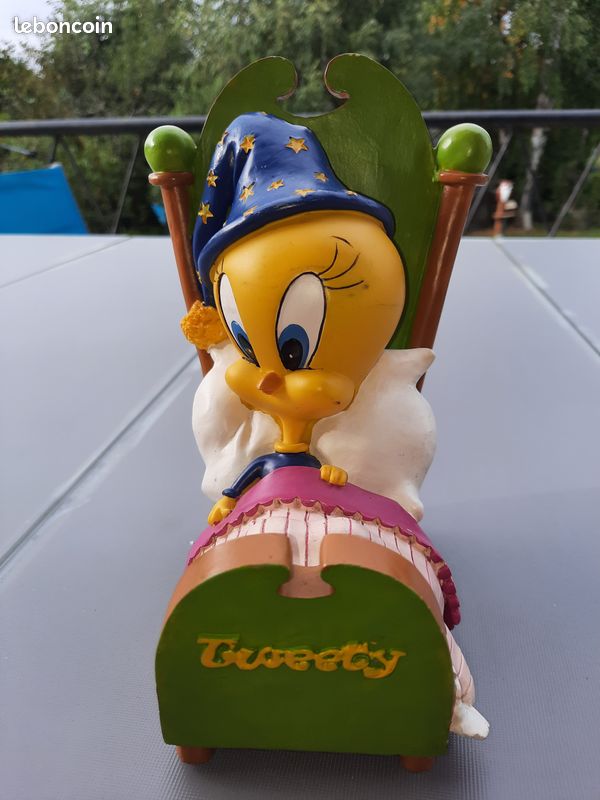 ② Figurine Titi boîte conserve Tweety Warner Bros Looney Tunes - Statues & Figurines