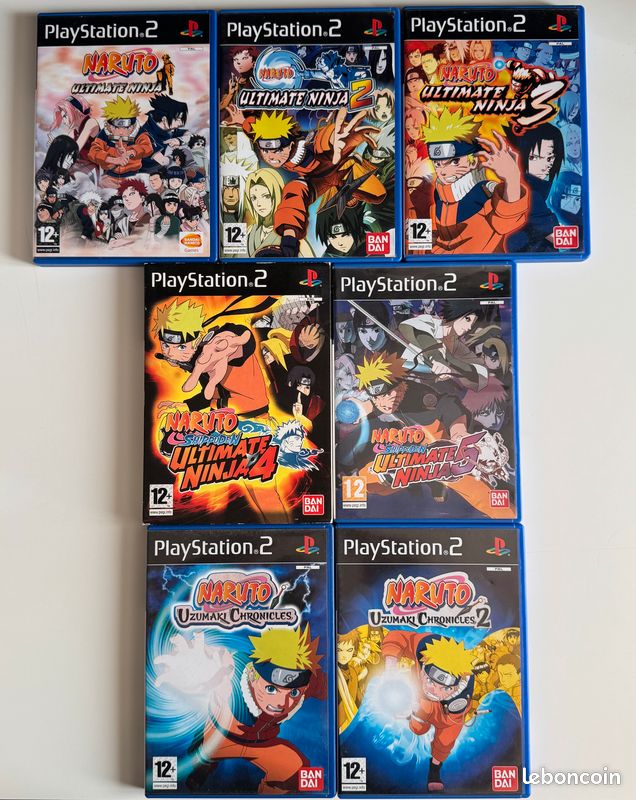 Jeu PS2 Naruto Uzumaki Chronicles - Neuf, PAL France, Rare, Collector