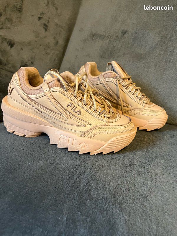 Fila Baskets Fila Jaune Chaussure Basket Fila Chaussures