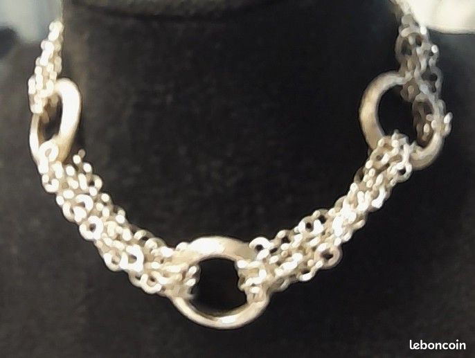 Bracelet Argent 925 Perles et Malachite Facetté M1 LES POULETTES