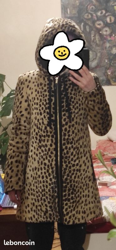 Manteau Zara léopard (image 5)