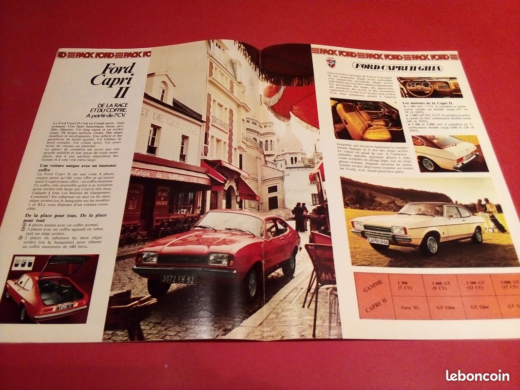 Catalogue Ford Escort, Taunus, Capri II, Granada, Mustang - 1976 (image 4)