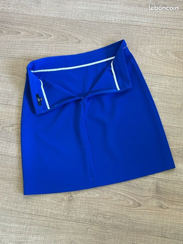 Jupe Jacqueline Riu Taille 38/M Bleue - Occasion En Très Bon état