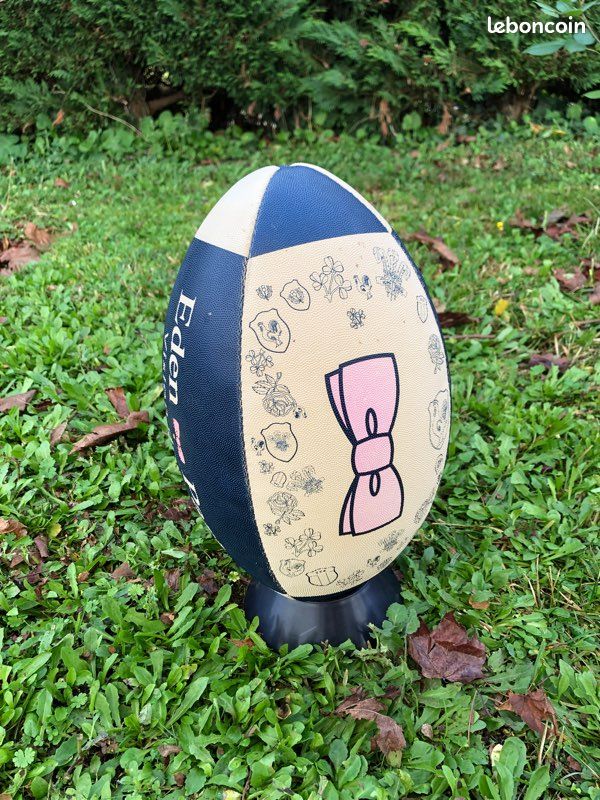 Petit Ballon de rugby Eden Park 16cm - Jeux & Jouets