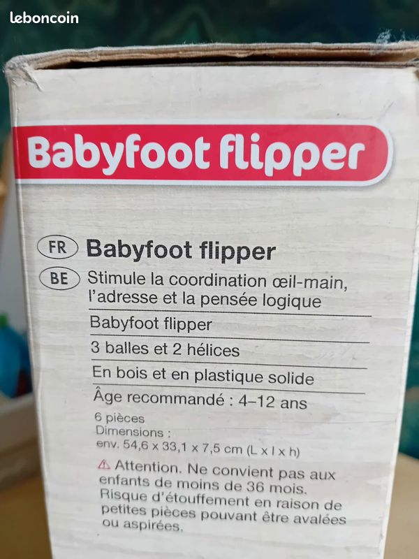 Baby foot flipper portable (image 2)