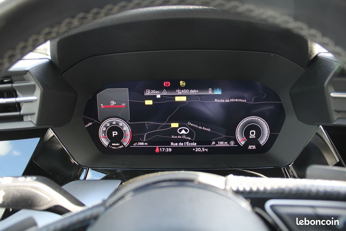Audi A3 SPORTBACK TFSI 150 CV S-LINE HYBRIDE GPS 3D CAMÉRA JA 18 I-COKPIT FULL LED BOITE S-TRONIC (image 12)