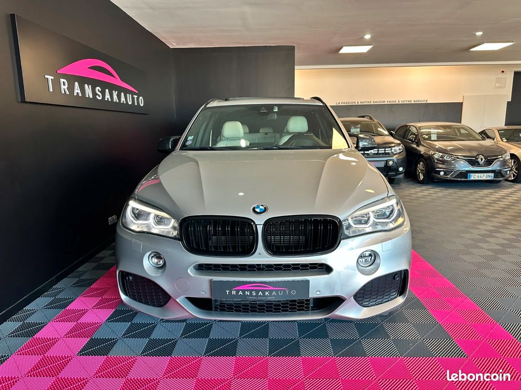 BMW X5 F15 xDrive40e 313 ch BVA8 Pack M - Caméra 360° / Apple Carplay / Toit Ouvrant (image 2)
