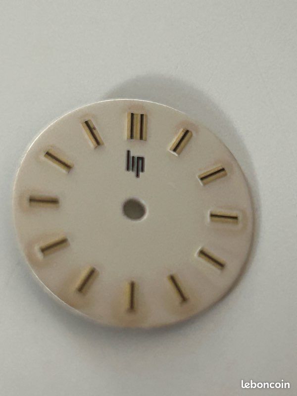 Montre LIP T13 – Cadran Gris 16mm – Index Dorés – Neuf Sans étiquette