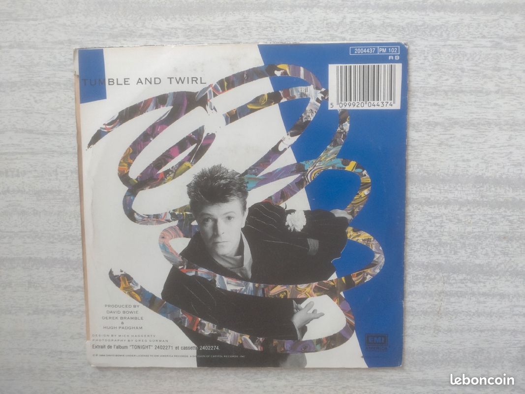 45T "Tonight" de David Bowie (image 2)