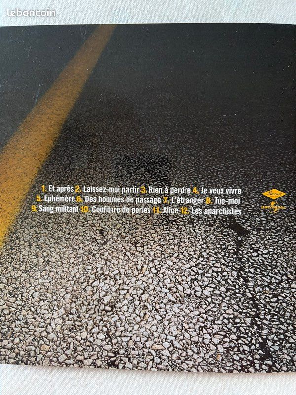 Lot album promo et single promo groupe COX fabien cahen (cf zazie) rien a perdre / et après état neuf rare collector 2003 (image 4)