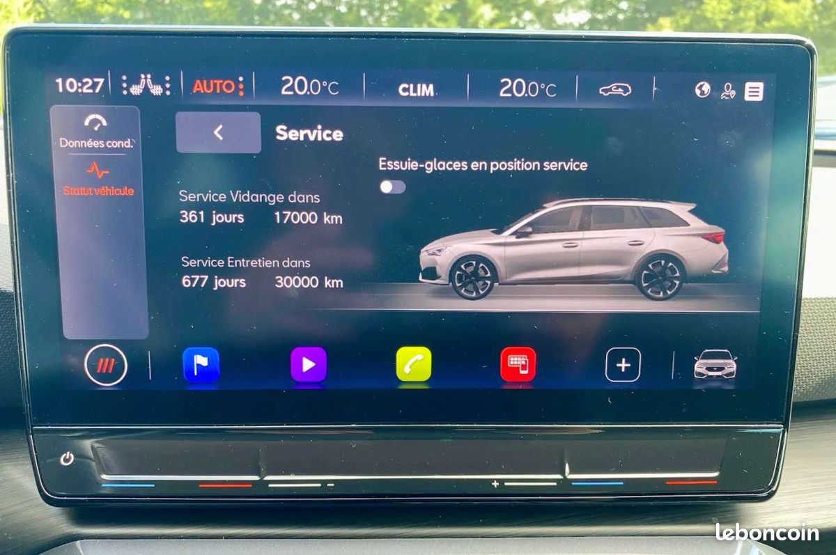 Cupra Leon SPORTSTOURER 2.0 TDI 150 ch DSG7 / Camera de recul/ Regulateur ACC/ Sieges chauff/ Jan... (image 22)