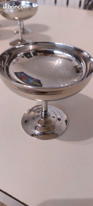 8 coupes à glace inox Remy Létang (image 4)
