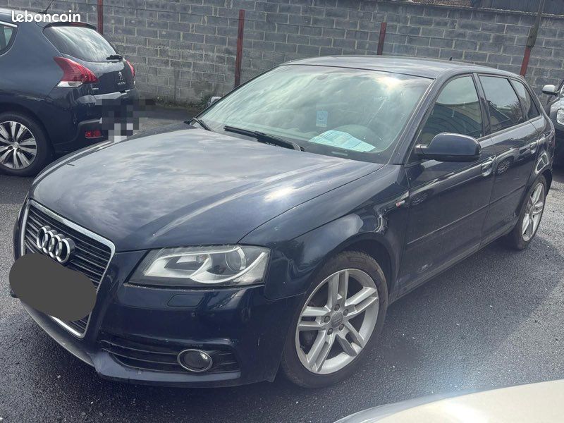 AUDI A3 SPAORTBACK SLINE 1.4 TFSI 122ch/CT OK/202400km/CARNET A JOUR (image 1)