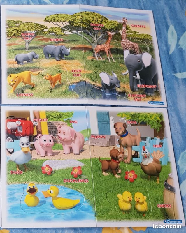 Clementoni - 17677 - Ordinateur portable amis animaux, jeu interactif 9 mois, centre d'activités et informatique éducative pour enfants (version