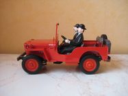 Tintin Le roadster de Dupont et Dupond - Tintin au pays de l'or noir