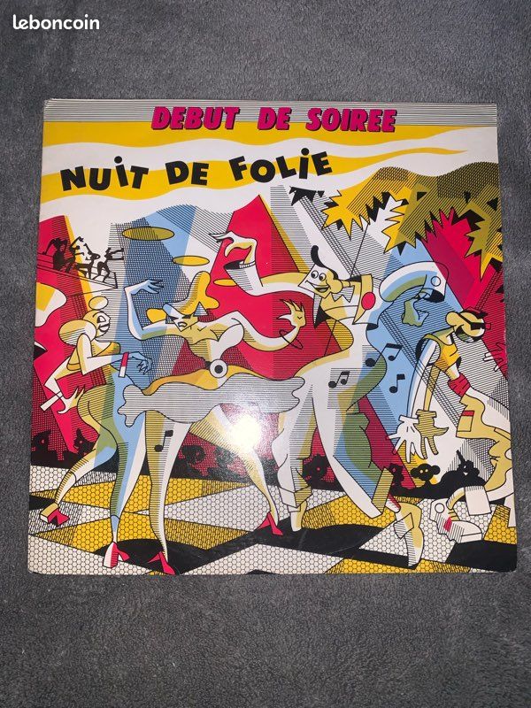 Disque vinyle 45t Début de soirée – Nuit de folie (image 1)