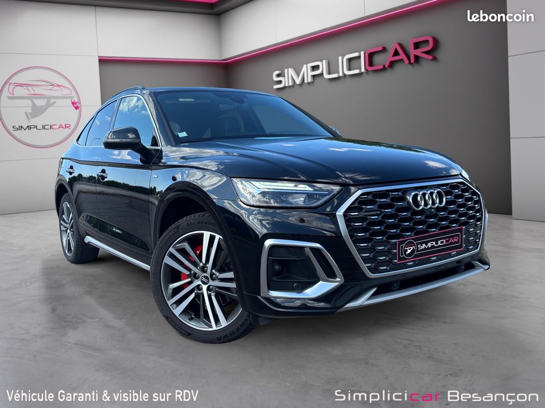 AUDI Q5 SPORTBACK 40 TDI 204 QUATTRO S LINE S TRONIC 204Ch Garantie 12 mois - Suivi Audi - Caméra de recul - ACC - Sièges Massant (image 1)