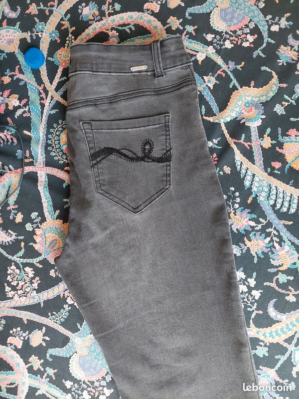 Pantalon femme coton (image 2)