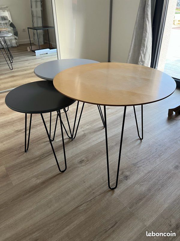 Tables gigognes rondes maison du monde (image 1)