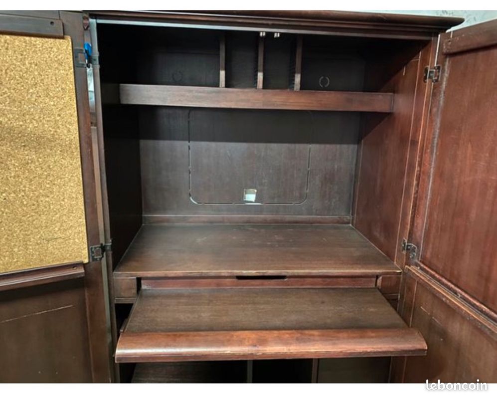 Meuble bureau en bois (image 6)