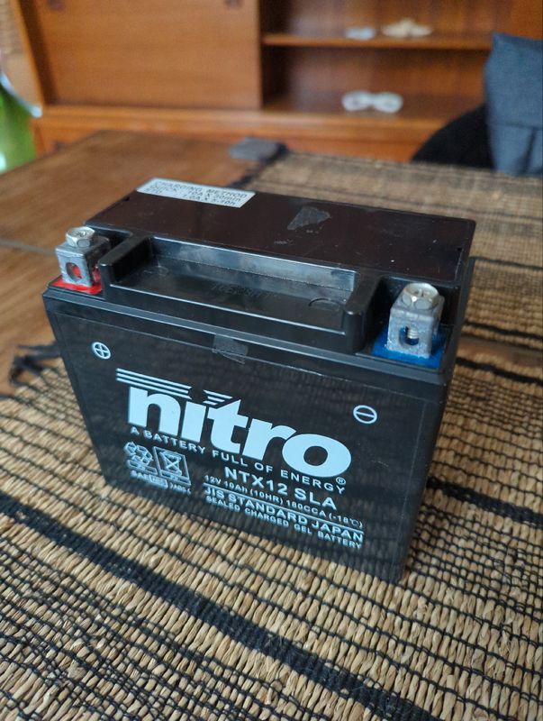Batterie Nitro GEL - 12V / 10Ah - pour motos