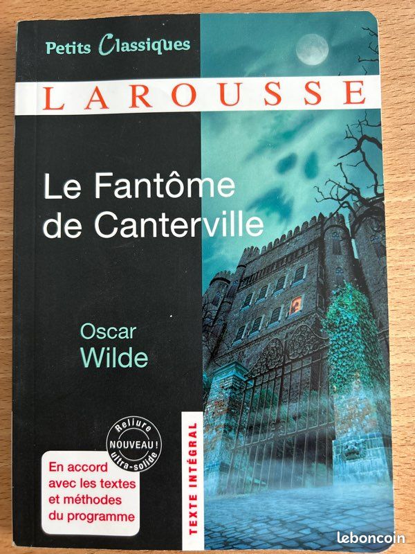 Le Fantôme de Canterville - Petits Classiques Larousse - Neuf (image 1)