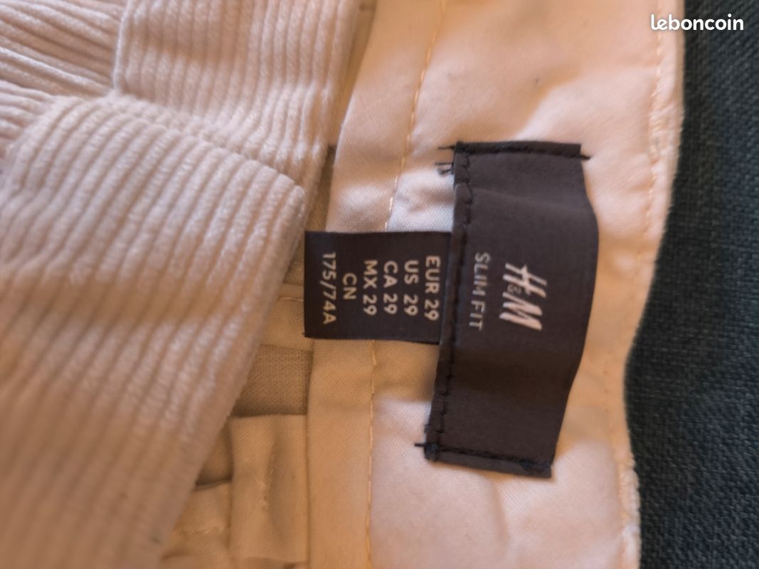 Pantalon coton H&M (image 3)