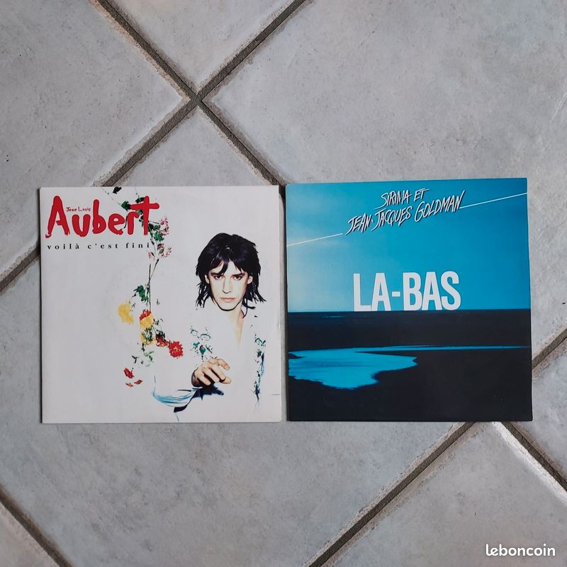 Lot de 20 disques vinyle 45 tours variété française (image 4)