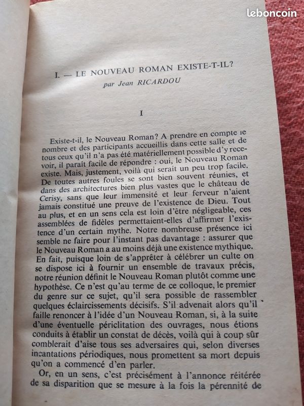 Livres, Nouveau Roman, problèmes et pratiques (image 6)