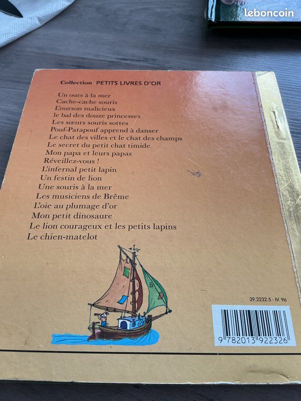 Le chien matelot un petit livre d’or Deux coqs d’or 1996 (image 6)